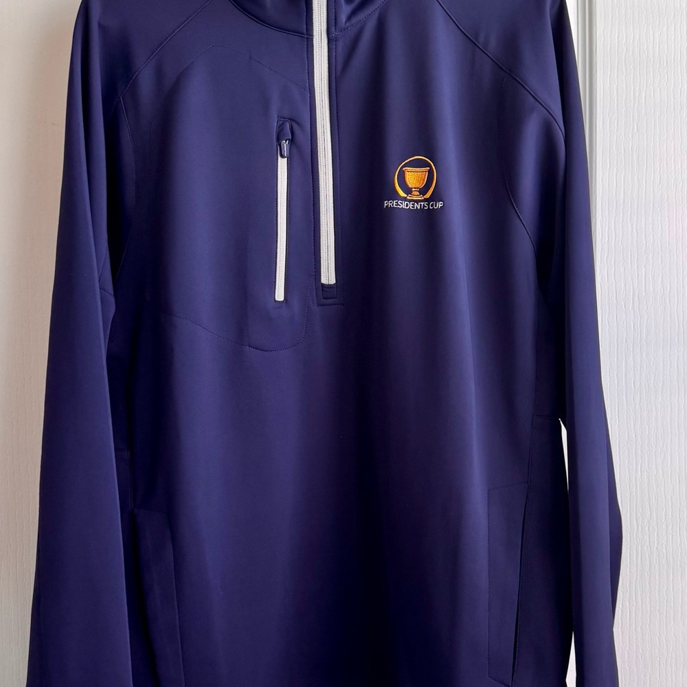 Men's Presidents Cup Navy Windbreaker